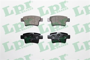 Bremseklosser sett, Bakaksel, CITROËN C4 GRAND PICASSO I, C4 PICASSO Minibus, minivan I, 1611141080, 425371, 425416, 425432