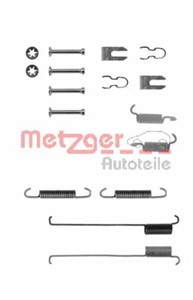 Tilbehørsett, bremsesko, Bakaksel, FIAT,FORD,LANCIA,MAZDA, 1111843, 9945976, 9945977, 9945981, YS51 2A225-AA