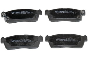 Bremseklosser sett, Framaksel, DAIHATSU CUORE VI, CUORE VII, SIRION, TREVIS, SUBARU JUSTY IV, 04465-B1110-000, 04465-B2050-000, 04491-B1