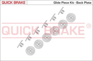 Tilbehørsett, bremsesko, Bakaksel, AUDI,SEAT,SKODA,VW, 6N0609589