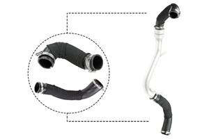 Ladeluftslange, Foran, Nede, Venstre, FORD FOCUS III, FOCUS Sedan III, FOCUS Skåp/halvkombi III, FOCUS Turnier III, 5 234 713 kit, 5 234