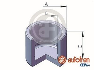 Stempel, bremseklave, Bakaksel, Framaksel, LAND ROVER