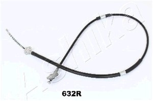 Kabel, parkeringsbremse, Høyre bak, DAIHATSU CHARADE IV, CHARADE Sedan IV, 4642087713
