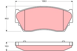 Bremseklosser sett, Framaksel, NISSAN 100NX, SUNNY II, SUNNY III, SUNNY Hatchback III, SUNNY Liftback III, 41060-50Y91, 41060-62C90