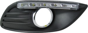 Spesialtilpassede griller med DRL, FORD FOCUS II, FOCUS Cabriolet II, FOCUS Sedan II, FOCUS Turnier II
