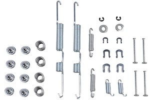Tilbehørsett, bremsesko, bakaksel begge sider, TOYOTA HILUX Pick-up V, HILUX Pick-up VI, VW TARO, 04406-98000, J42 069 800 00