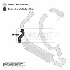 Ladeluftslange, Foran, Høyre, Nede, FORD FIESTA V, FIESTA Van V, FUSION, 1337628, 1342143, 1348371, 1351702, 1355872, 1359943, 1440934,