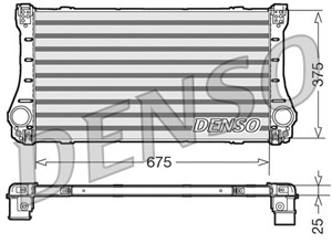 Ladeluftkjøler, TOYOTA AURIS, AURIS Kombi, AVENSIS Kombi, AVENSIS Sedan, VERSO, 179400R040