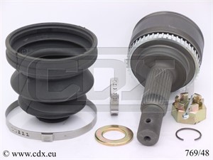 Leddsett, drivaksel, Hjulside, TOYOTA AVENSIS, AVENSIS Kombi, AVENSIS Liftback, 4346009290, 4346009490, 4347009740