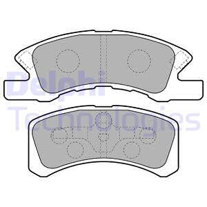 Bremseklosser sett, Framaksel, DAIHATSU,MITSUBISHI, 04465B2040, 0449197203000, 0449197211000, 04491-97214, 04491-97214-000, 4605B-006