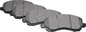 Bremseklosser sett, Foran, CHRYSLER,CITROËN,DODGE,JEEP,LANCIA,MITSUBISHI,PEUGEOT, 5191217AA, 5191244AA, 68020494AA, 68020494AB