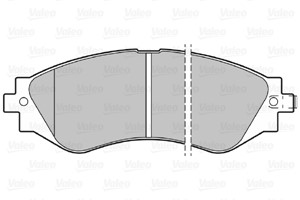 Bremseklosser sett, Framaksel, CHEVROLET,DAEWOO, 96245178, 96253367, 96253382, 96281937, 96349060, 96446742, 96475027, 96495227, 9695217