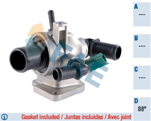 Termostat, kjølemiddel, FIAT LINEA, LANCIA MUSA, OPEL ASTRA H, ASTRA H GTC, ASTRA H Kombi, CORSA D, VAUXHALL ASTRA Mk V, 55194271, 63380