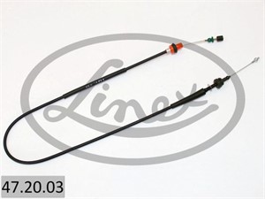 Gasskabel, SEAT CORDOBA, IBIZA II, VW POLO III, POLO Van Skåp/halvkombi, 6N1721555A