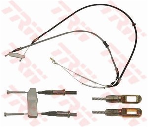 Kabel, parkeringsbremse, Bak, Bakre venstre, Høyre bak, Høyre, Venstre, DAEWOO,OPEL, 5 22 568, 90235948, 90235948B, 90369708
