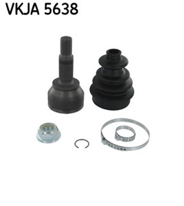 Leddsett, drivaksel, Framaksel, Hjulside, FORD FIESTA V, FIESTA Van V, FUSION, 1142787, 1537377