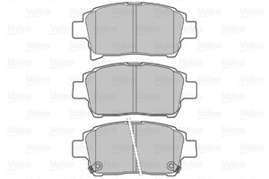 Bremseklosser sett, Framaksel, TOYOTA CELICA Coupé, ECHO Sedan, MR2 III, PRIUS Sedan, YARIS, YARIS VERSO, YARIS VERSO VAN, 04465-17100,