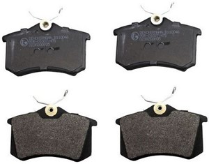 Bremseklosser sett, Bakaksel, AUDI,CITROËN,PEUGEOT,RENAULT,SEAT,VW, 161698451D, 191698451, 191698451B, 191698451C, 191698451D, 1H0 698 4