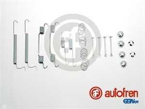Tilbehørsett, bremsesko, Bakaksel, CHEVROLET,DAEWOO,FORD,OPEL, 16007100, 1605986, 92607100, 93174285, 96071000