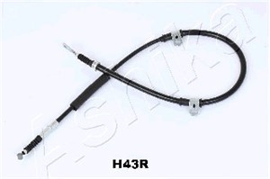 Kabel, parkeringsbremse, Høyre bak, HYUNDAI TRAJET, 597703A600, 597703A600DS