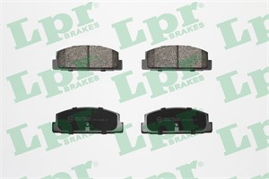 Bremseklosser sett, Bakaksel, MAZDA, GEYC2643Z, GEYC2643ZA, GEYC2648Z, GEYC2648ZA, GEYT2643Z, GGYB2648Z, GGYM2643Z, GGYM2648Z, GGYM2648Z