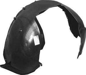 Innvendig skvettskjerm, Foran venstre, VOLVO S60 I, S60 II, V70 II, 30655665, 8648173, 9190392
