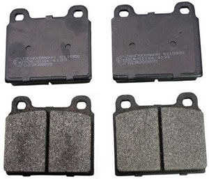 Bremseklosser sett, Framaksel, VW TRANSPORTER Buss IV, TRANSPORTER Flak/chassi IV, TRANSPORTER Skåp IV