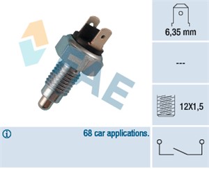Bryter, ryggelys, AUSTIN,ROVER,SEAT,VW, 020 941 521 A, 084 941 521 A, 085 941 521, 11407-60D00, 11407-70B00, 11407-70B01, 11407-70D00, 1