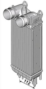Ladeluftkjøler, CITROËN C5 III, C5 Break III, PEUGEOT 508 I, 508 SW I, 0382FZ, 1440Q9, 50 00 351 417