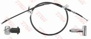 Kabel, parkeringsbremse, Høyre bak, MAZDA PREMACY, C153-44-410A