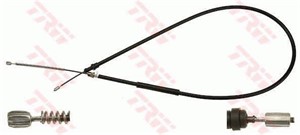 Kabel, parkeringsbremse, Bak, Venstre, PEUGEOT 309 I, 309 II, 4745 65