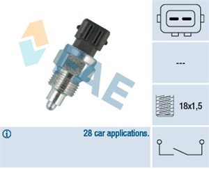 Bryter, ryggelys, VW LT 28-35 Buss I, LT 28-35 Flak/chassi I, LT 28-35 Skåp I, LT 40-55 Flak/chassi I, LT 40-55 Skåp I, 008 945 415, 50