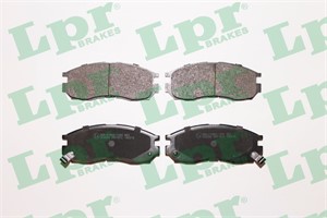 Bremseklosser sett, Framaksel, CHRYSLER,HYUNDAI,MITSUBISHI,PROTON, MB699174, MB699266, MB699702, MB858375, MB858583, MB895072, MR389532,