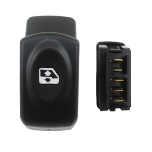 Bryter, vindusløfter, Foran, RENAULT CLIO II, KANGOO, KANGOO Express, 7700421118, 7700421120, 7700838100, 7700838102, 8200467793