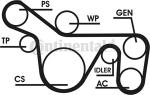 Kileribberemsett, FORD FOCUS I, FOCUS Sedan I, FOCUS Turnier I, 1014374, 1079384, 1133960, 1151392, 1S4Q6B319AF, 1S4Q6C301BA, 6727879, 9
