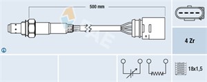 Lambdasonde, AUDI A3, SKODA OCTAVIA I, OCTAVIA Combi I, VW GOLF IV, LUPO I, POLO III, 032 906 265 F, 036 906 265 C, 06A 906 265 AM, 06A