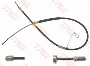 Kabel, parkeringsbremse, Bak, Høyre bak, Høyre, FORD TRANSIT Flak/chassi, TRANSIT Skåp, 4041987, 4077635, 4331042, 4457990, 4654291, YC1