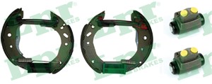 Bremsesko sett, Bakaksel, FORD FIESTA IV, FIESTA Skåp/stor limousine, KA, PUMA, MAZDA 121 III, 1059500, 1101838, 1104130, 96FB2200AA, 96