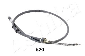 Kabel, parkeringsbremse, Høyre bak, MITSUBISHI PAJERO I, PAJERO Canvas Top I, MB256372