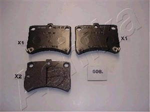 Bremseklosser sett, Framaksel, , 04465B5020, 04465B5021, 04465B5030, 04465B5050, 04465B5051, 04465B5052, 04465B5060, 04465B5080, 0449197