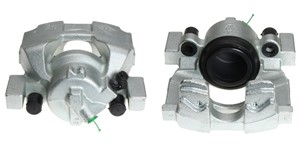 Bremsecaliper, Framaksel, Foran akselen, Framaksel venstre, Høyre, RENAULT, 41 00 100 04R