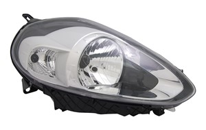 Frontlykt, Høyre, ABARTH PUNTO, FIAT PUNTO, PUNTO EVO, 0000051937149, 51855638, 51937149