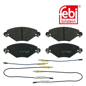 Bremseklosser sett, Framaksel, CITROËN C5 I, C5 Break I, C5 Skåp / kombi, 16 114 564 80, 16 172 571 80, 4252.15, 4252.48, 4252.88, 4253.