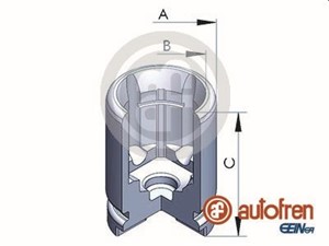Stempel, bremseklave, Bakaksel, HONDA PRELUDE III, MINI MINI