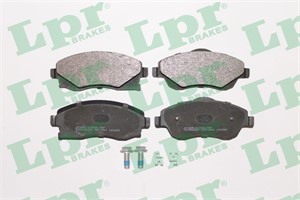 Bremseklosser sett, Framaksel, OPEL, 1605081, 1605092, 1605964, 1605974, 9200108, 93172261, 93176114, 93184269