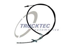 Kabel, parkeringsbremse, Bakre venstre, MERCEDES-BENZ T1 Buss [602, B601], T1 Flak/chassi [601, B602], T1 Skåp [601, 611, B602], 601 420