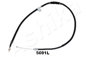 Kabel, parkeringsbremse, Bakre venstre, MITSUBISHI GALANT VI, GALANT VII, GALANT Sedan VI, GALANT Sedan VII, MB520984