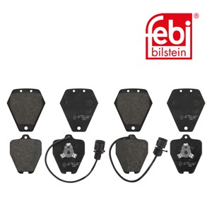 Bremseklosser sett, Framaksel, AUDI 100 C4 Avant, 100 C4 Sedan, A6 C4, A6 C4 Avant, A8 D2, 441 615 105 AA, 441 615 106 AA, 441 698 151 G