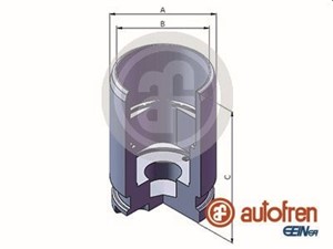 Stempel, bremseklave, Bakaksel, FORD,NISSAN,PEUGEOT,VW