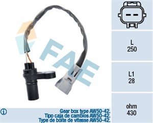 Impulsgiver, veivaksel, ALFA ROMEO 156, 156 Sportwagon, LANCIA LYBRA, LYBRA SW, VOLVO S40 I, V40 Kombi, 152768, 30865935, 9949501